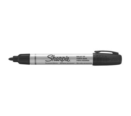 Marcatore permanente Small Metal barrel - punta tonda - 1 mm - nero - conf. 12 pezzi - Sharpie - S0945720 - 3501170945827 - DMwebShop