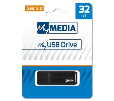 Memoria MyUsb Drive - Nero - 32 Gb - Verbatim - 69262 - 23942692621 - DMwebShop