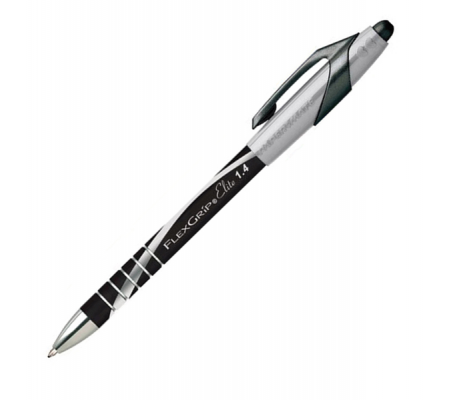 Penna a sfera a scatto Flexgrip Elite - punta 1,4 mm - nero - Papermate - S0767600 - 3501170767580 - DMwebShop