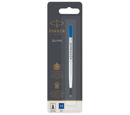 Refill roller standard - punta media - blu - conf. 12 pezzi - Parker - 1950311 - 36583A - DMwebShop