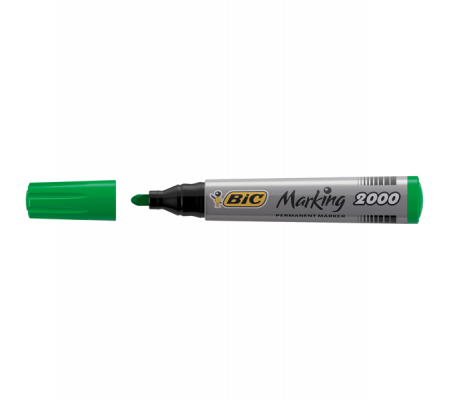 Marcatori permanente Marking a base d'alcool - punta tonda - 1,7 mm - verde - conf. 12 pezzi - Bic - 820912 - 3086122000026 - DMwebShop
