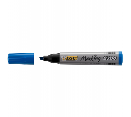 Marcatori permanente Marking a base d'alcool - punta scalpello 3,7 - 5,5 mm - blu - conf. 12 pezzi - Bic - 820925 - 3086122300065 - DMwebShop