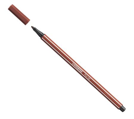 Pennarello Pen 68 - terra di siena 75 - conf. 10 pezzi - Stabilo - 68/75 - 4006381333467 - DMwebShop