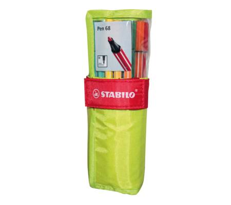 Pennarello Pen 68 - colori assortiti - rollerset verde 25 pezzi - Stabilo - IT6825/068 - 4006381426343 - DMwebShop