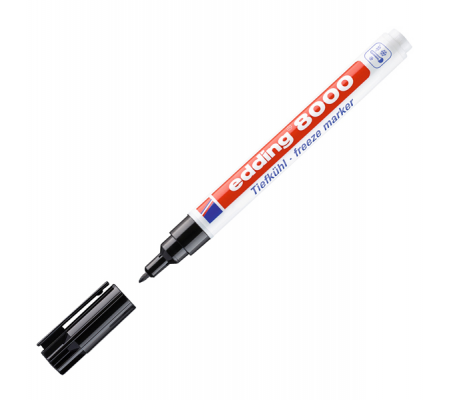 Marcatore permanente 8000 Freezer Marker - punta 1 mm - nero - Edding - E-8000/1 - 4004764949717 - DMwebShop