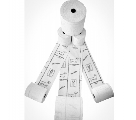 Rotolo per registratori cassa - 57,5 mm x 30 mt - Ø esterno 50 mm - 55 gr - anima 12 mm - blister 10 pezzi - Rotomar - FSRTO5730BPF559 - DMwebShop