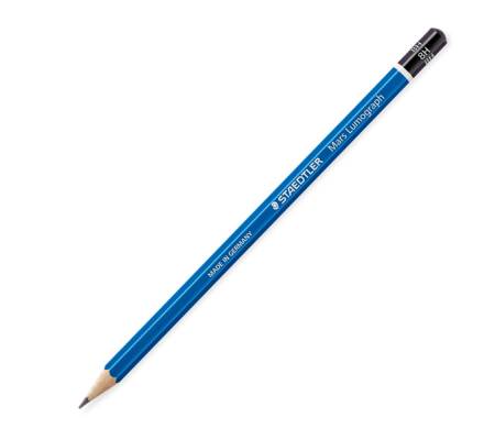 Matita in grafite Mars Lumograph 100 - gradazione 8H - conf. 12 pezzi - Staedtler - 1008H - 4007817184738 - DMwebShop