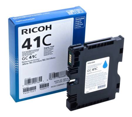 Toner originale - ciano - GC 41C - 2200 pagine - Ricoh - 405762 - 4961311866685 - DMwebShop