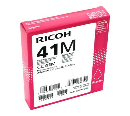 Toner originale - magenta - GC 41M - 2200 pagine - Ricoh - 405763 - 4961311866708 - DMwebShop