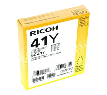Toner originale - giallo - GC 41Y - 2200 pagine - Ricoh - 405764 - 4961311866722 - DMwebShop