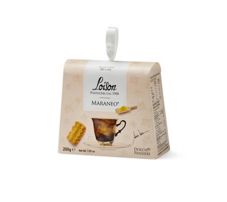 Biscotti al burro Maraneo - in astuccio - 200 gr - Loison - 1001A - 799729006072 - DMwebShop
