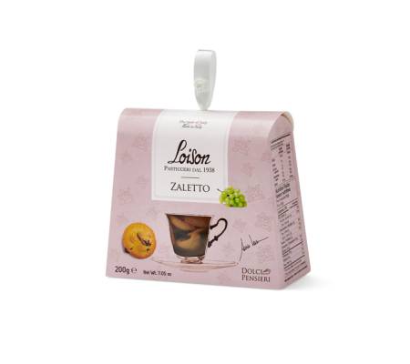 Biscotti al burro Zaletto - in astuccio - 200 gr - Loison - 1004A - 799729006096 - DMwebShop