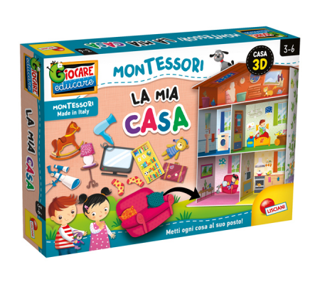 La mia casa Montessori Maxi - Lisciani - 95162 - 8008324095162 - DMwebShop