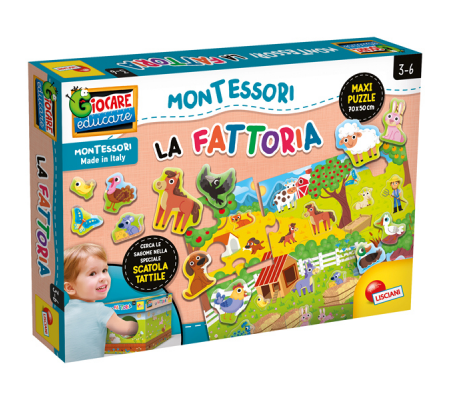 La fattoria Montessori Maxi - Lisciani - 95179 - 8008324095179 - DMwebShop