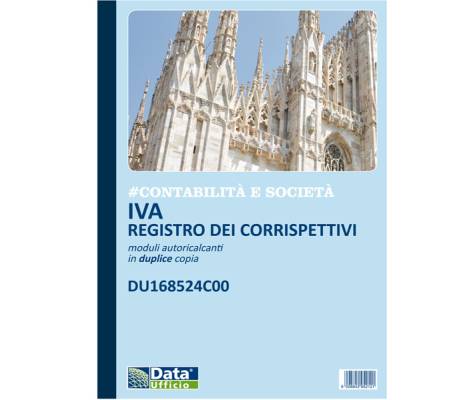Registro corrispettivi mensili 24x2 autoricalcanti Data Ufficio DU168524C00 - 9220