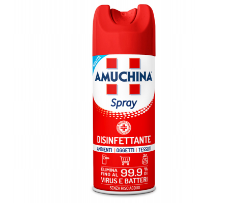 Spray amuchina disinfettante per ambienti oggetti e tessuti - 400 ml - Amuchina Professional - 419800 - 8000036025376 - DMwebShop