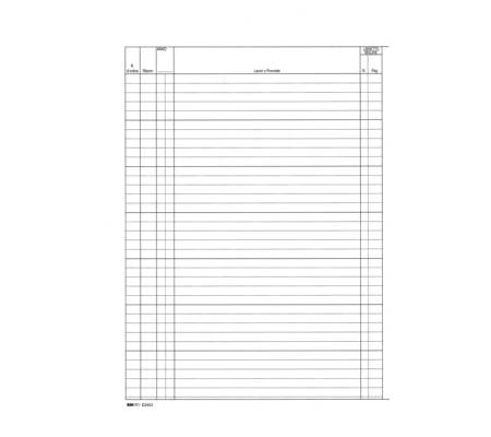 Registro contabilita' dei lavori - 31 x 21 cm - 47 pagine - numerate - Edipro - E2923 - 8023328292300 - DMwebShop