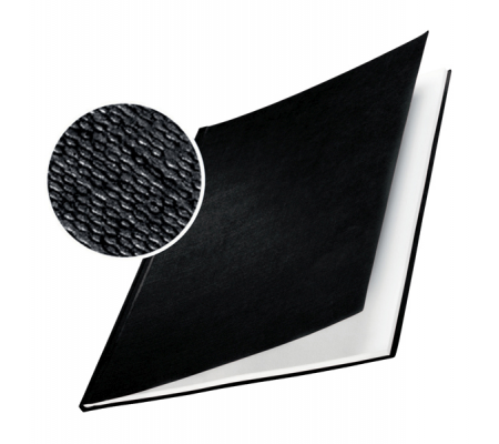 Copertine Impressbind rigide - 21 mm - finitura lino nero scatola 10 pezzi - Leitz - 73950095 - 4002432373574 - DMwebShop