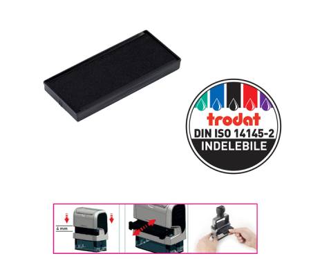 Tamponcino 6/4925 - nero - conf. 10 pezzi - Trodat - 9670 - 92399096702 - DMwebShop