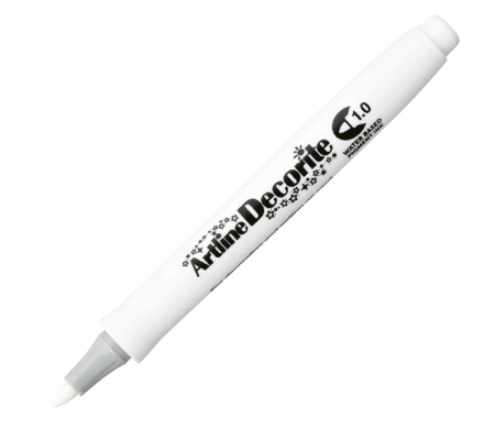 Marcatore Decorite - punta tonda - 1 mm - bianco - Artline - A EDF-1/BI - 4549441009884 - DMwebShop