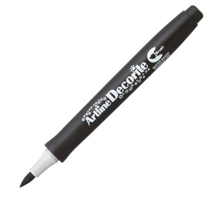 Marcatore Decorite - punta pennello - nero - Artline - A EDF-F/N - 4549441010606 - DMwebShop