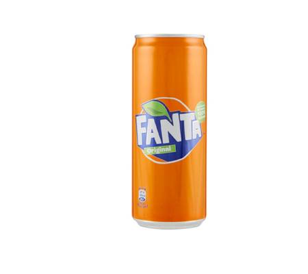 Lattina Aranciata - 330 ml - Bevanda analcolica al succo di arancia italiana - conf. 24 pezzi - Fanta - COLF - 5000112557688 - DMwebShop