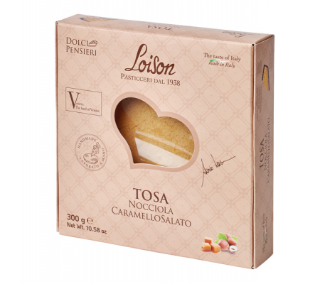 Torta Tosa - nocciola e caramello salato - 300 gr - Loison - 581 - DMwebShop