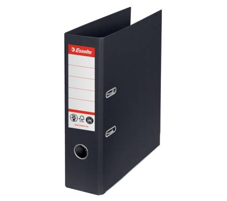 Registratore a leva - CO2 neutral - A4 - dorso 7,5 cm - nero - Esselte - 627569 - 4049793069197 - DMwebShop