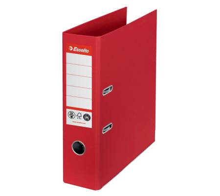Registratore a leva - CO2 neutral - A4 - dorso 7,5 cm - rosso - Esselte - 627568 - 4049793068923 - DMwebShop