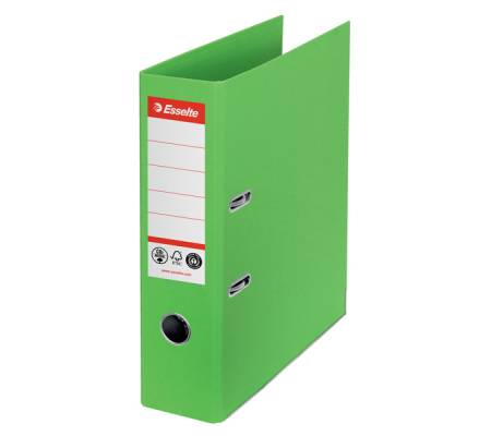 Registratore a leva - CO2 neutral - A4 - dorso 7,5 cm - verde - Esselte - 627567 - 4049793068916 - DMwebShop