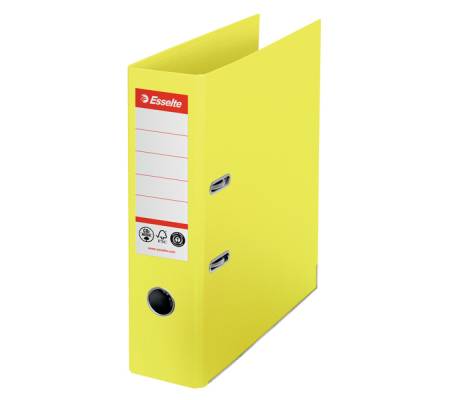 Registratore a leva - CO2 neutral - A4 - dorso 7,5 cm - giallo - Esselte - 627566 - 4049793068909 - DMwebShop