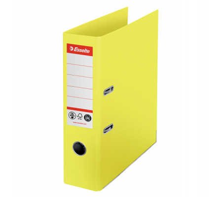 Registratore a leva - CO2 neutral - A4 - dorso 75 mm - giallo - Esselte - 627566 - 4049793068909 - DMwebShop