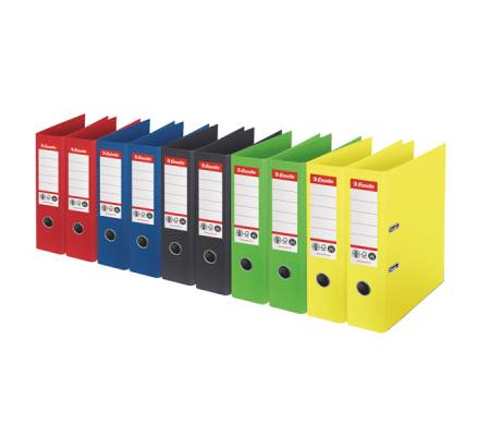 Registratore a leva - CO2 neutral - A4 - dorso 7,5 cm - colori assortiti - conf. 10 pezzi - Esselte - 627571 - 4049793069210 - DMwebShop