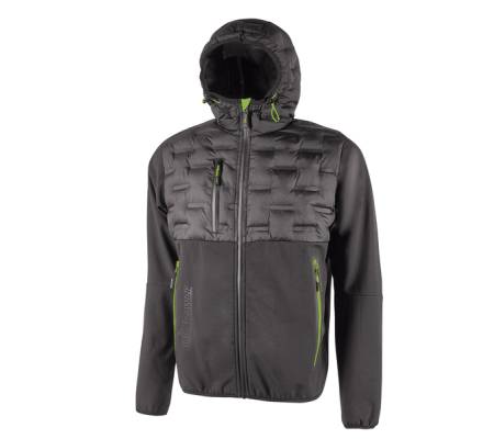 Giacca ibrida Spock - idrorepellente - taglia XL - grigio-verde - U-power - FU213AG-XL - 8033546453216 - DMwebShop