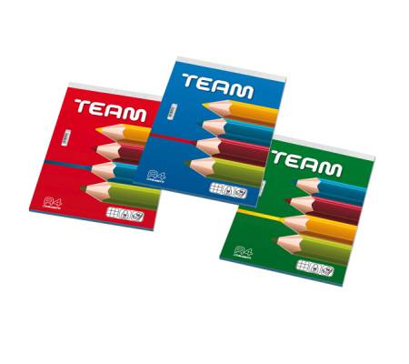 Bocco note Team - 5 mm - 210 x 297 mm - 50 gr - 50 fogli - conf. 10 pezzi - Blasetti - 1006 - 8007758002159 - DMwebShop