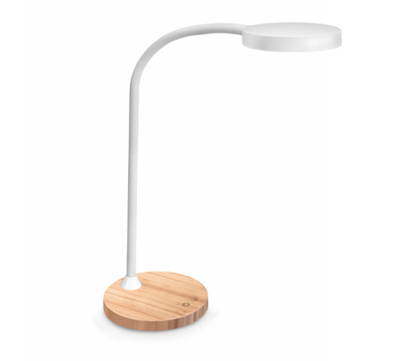Lampada Flex Desk - a led - con base in legno - bianco - Cep - 2002905301 - 3462159017013 - DMwebShop