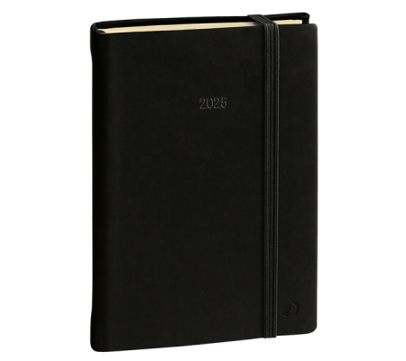 Agenda giornaliera Daily Pocket Prestige Silk 2025 - 8,5 x 13 cm - nero - Quo Vadis - 617014Q - DMwebShop