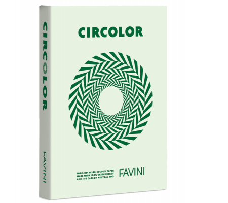 Carta Circolor - A4 - 80 gr - verdino - conf. 500 fogli - Favini - A71P524 - 8007057622027 - DMwebShop