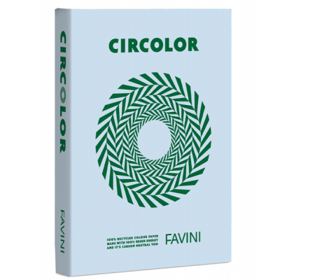 Carta Circolor - A4 - 80 gr - celeste - conf. 500 fogli - Favini - A71T524 - 8007057622034 - DMwebShop