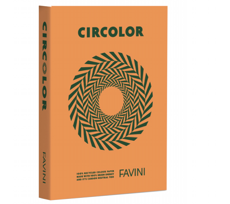 Carta Circolor - A4 - 80 gr - arancio - conf. 500 fogli - Favini - A71E524 - 8007057622065 - DMwebShop