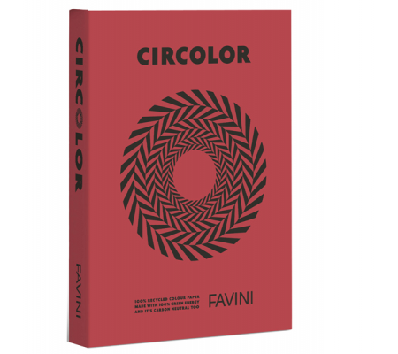 Carta Circolor - A4 - 80 gr - rosso - conf. 500 fogli - Favini - A71C524 - 8007057622096 - DMwebShop