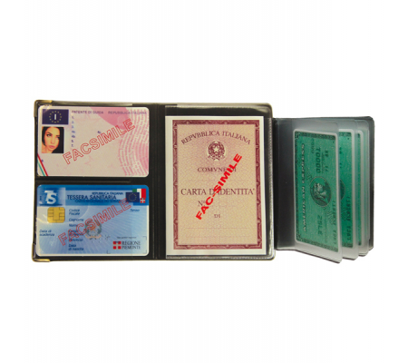 Portadocumenti - multicard special - PVC - colori assortiti - conf. 24 pezzi - Alplast - 1060S - 8015915410600 - DMwebShop