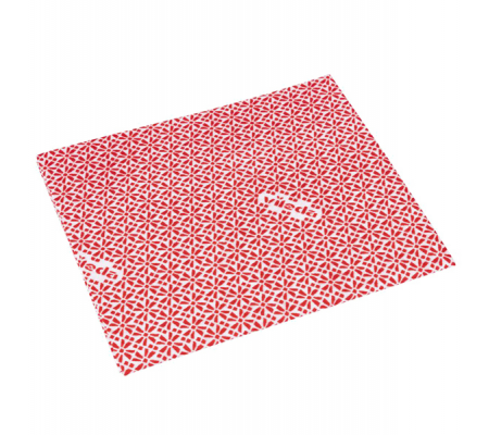 Panno multiuso Wipro - con proprieta' antibatteriche - 36 x 42 cm - rosso - conf. 20 pezzi - Vileda - 137003 - DMwebShop