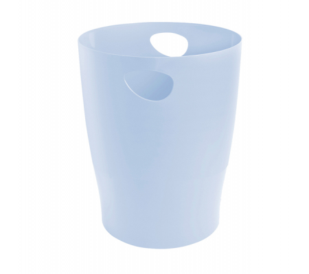 Cestino gettacarta Ecobin Aquarel - azzurro - Exacompta - 45362D - DMwebShop