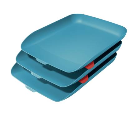 Kit tripla vaschetta portacorrispondenza Cosy - blu - Leitz - 53582061 - 4002432126262 - DMwebShop
