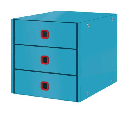 Cassettiera ClickeStore Cosy - 3 cassetti - blu - Leitz - 53680061 - 4002432128709 - DMwebShop