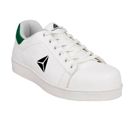 Calzatura di sicurezza Smash S1P SRC HRO - pelle - numero 44 - bianco - Deltaplus - SMASMSPBC44 - 3295249220297 - DMwebShop