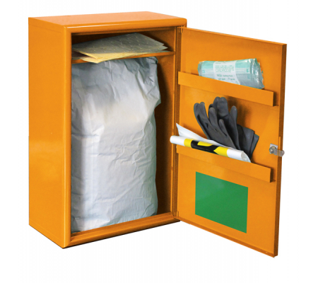 Kit Emergenza - per sversamento acido solforico - 40 x 20 x 58,5 cm - Carvel - KIT351M - DMwebShop