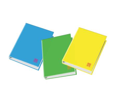 Raccoglitore Fluo One Color - 4 anelli - Ø 30 mm - 26 x 32 cm - colori assortiti - conf. 6 pezzi - Blasetti - 7732 - 8007758177321 - DMwebShop