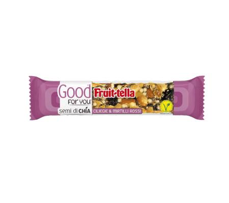 Barretta Good For You - di frutta secca - ciliegie e frutti rossi - 36 gr - conf. 16 pezzi - Fruit-tella - 09397300 - 80894971 - DMwebShop